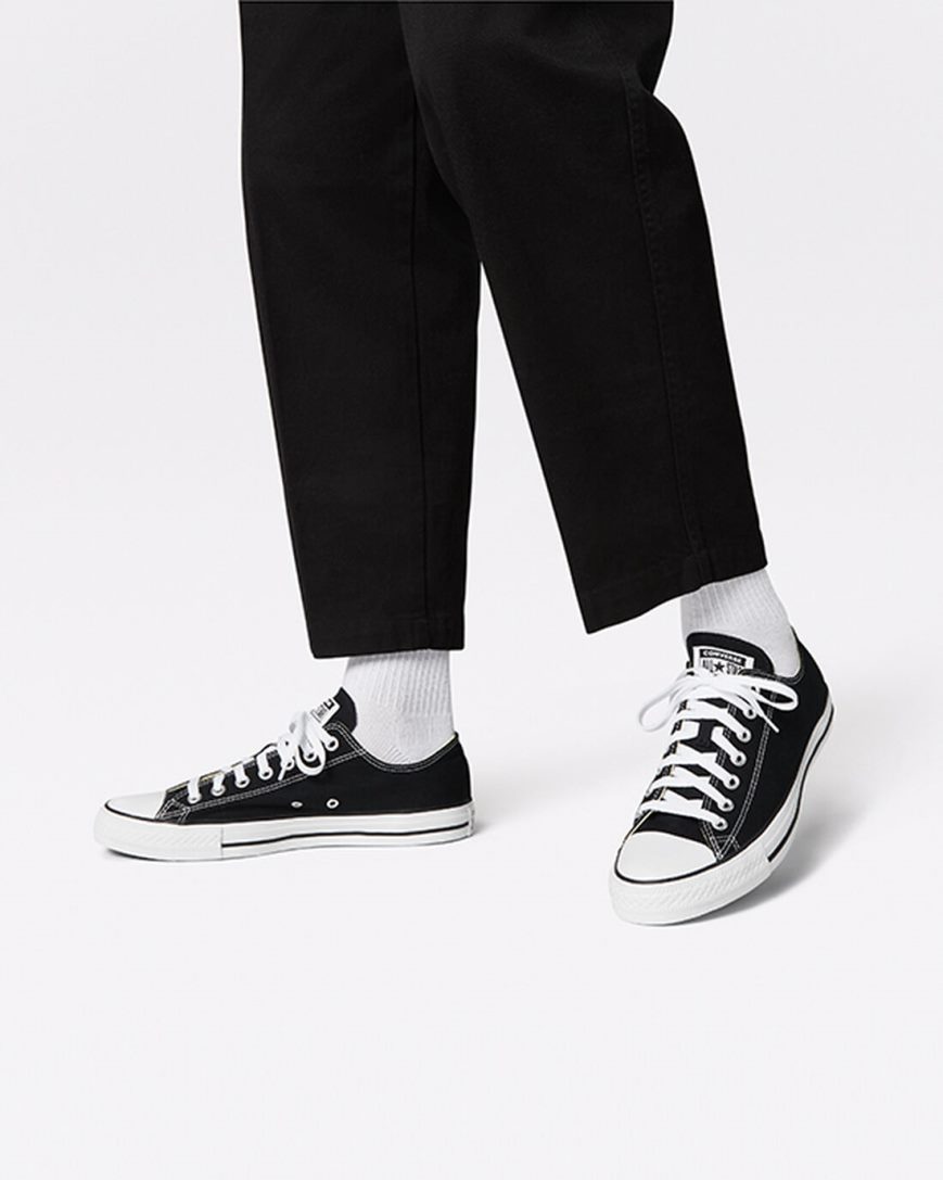 Zapatillas Bajas Converse Chuck Taylor All Star Classic Mujer Negras | PE 8W025P